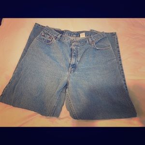 Vintage Levis 550 Relaxed Fit Tapered Leg 16 Short